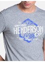 Henderson medvilninė vyriška pižama "Lars Melange - Blue"