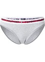 Tommy Hilfiger Underwear Moteriškos kelnaitės pilka / raudona / juoda / balta