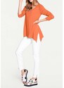 HEINE Oranžinis laisvo stiliaus megztinis : Dydis - 40