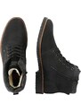 Rieker Auliniai batai su raišteliais antracito spalva / juoda