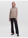 VERO MODA Megztinis 'Doffy' margai ruda