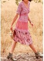 HEINE Romantiška rausva vasarinė suknelė : Dydis - 44