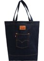 LEVI'S  Pirkinių krepšys tamsiai mėlyna / oranžinė