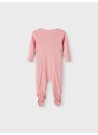 NAME IT Miego kostiumas melsvai pilka / rožinė / ryškiai rožinė spalva