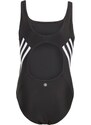 ADIDAS PERFORMANCE Sportinis maudymosi kostiumėlis '3-Stripes' juoda / balta