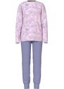 NAME IT Miego kostiumas 'Calcite Frozen' purpurinė / alyvinė spalva / balta