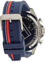 TOMMY HILFIGER Analoginis (įprasto dizaino) laikrodis mėlyna / raudona / sidabrinė / balta