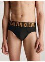 Calvin Klein Underwear Vyriškos kelnaitės tamsiai violetinė / oranžinė / juoda