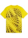 PUMA Sportiniai marškinėliai 'Borussia Dortmund Prematch' tamsiai ruda / geltona / juoda
