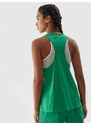 4F Moteriški Top greitai džiūstantys bėgimo marškinėliai - žali