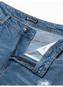 Ombre Clothing Vyriški džinsiniai SKINNY FIT - šviesiai mėlyna P1060