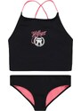 Tommy Hilfiger Underwear Bikinis tamsiai mėlyna / ryškiai rožinė spalva / balta