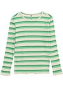 KIDS ONLY Marškinėliai 'Evig' smėlio spalva / nendrių spalva / šviesiai žalia