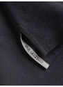 Ombre Clothing Vyriški pique trikotažo polo marškinėliai - grafito spalvos V3 S1374