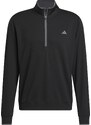 ADIDAS GOLF Sportiniai marškinėliai 'Lightweight Half-Zip' pilka / juoda