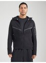 Nike Sportswear Džemperis 'Tech Fleece' tamsiai pilka / juoda