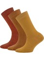 EWERS Kojinės šviesiai ruda / medaus spalva / oranžinė-raudona