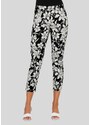 Juodos gėlėtos kelnės "Carro" : Dydis - 38