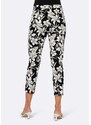 Juodos gėlėtos kelnės "Carro" : Dydis - 38