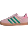 ADIDAS ORIGINALS Sportbačiai 'Gazelle' žalia / rožių spalva / ryškiai rožinė spalva