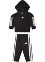 ADIDAS SPORTSWEAR Treniruočių kostiumas 'Essentials' juoda / balta