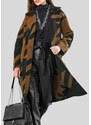 HEINE Rudas vilnonis oversize paltas "Cognac" : Dydis - 36