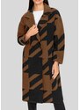 HEINE Rudas vilnonis oversize paltas "Cognac" : Dydis - 36