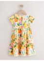 Next Suknelė kremo / geltona / žalia / oranžinė
