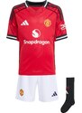 ADIDAS PERFORMANCE Treniruočių kostiumas 'Manchester United 25/26 Home Mini Kit' geltona / raudona / juoda / balta