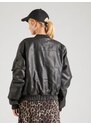 ALPHA INDUSTRIES Demisezoninė striukė 'MA-1 FL' juoda