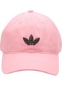 ADIDAS ORIGINALS Kepurė 'Adicolor Classic Trefoil' rožių spalva / balta