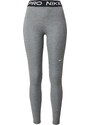 NIKE Sportinės kelnės 'NP 365' šviesiai pilka / margai pilka / juoda